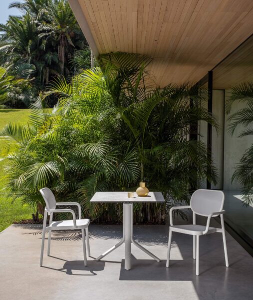 Meg Table pliante de repas + round top 1