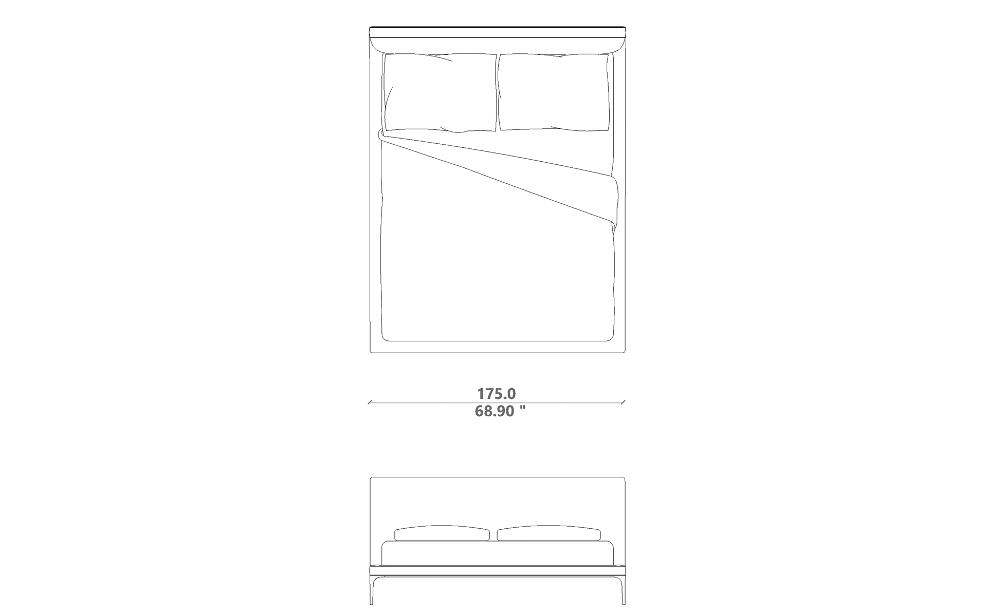 SOBED160 Letto 160x200